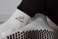 PILATES GRIP SOCKS - OAT LATTE